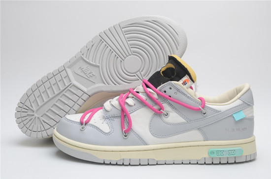 Women's Dunk Low X Off-White Shoes 050